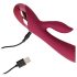 Loveline - vibromasseur à bras clitoridien rechargeable (rouge)