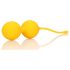 Loveline - ensemble de boules geisha en silicone - 2 pièces (jaune)