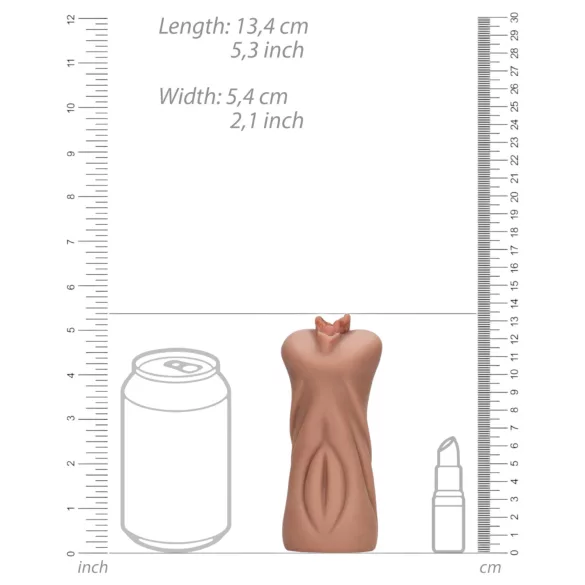 S-Line Nurse - vagin artificiel réaliste (bronzé)