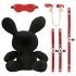 Lapin Bondage - BDSM lapin (noir)