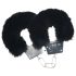 Ouch! - Menottes en peluche (noires)