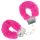 Ouch! - menottes en peluche (rose)