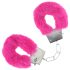 Ouch! - menottes en peluche (rose)