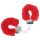 Ouch! - Menottes en peluche (rouge)