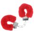 Ouch! - Menottes en peluche (rouge)