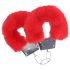 Ouch! - Menottes en peluche (rouge)