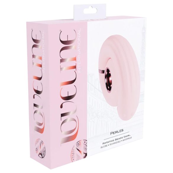Loveline Perles - vibromasseur G-point perlé (rose)