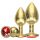 Ouch! - Kit de plugs anaux (or)