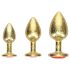 Ouch! - Kit de plugs anaux (or)