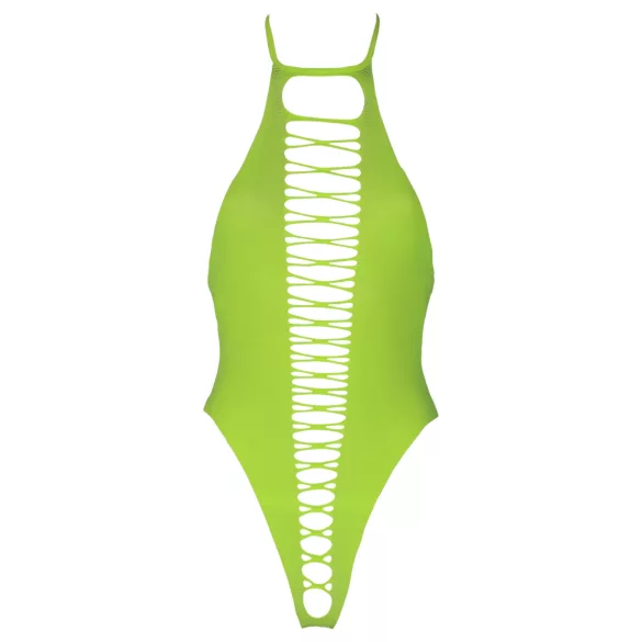 Ouch! - body ouvert phosphorescent - néon vert
