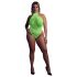 Ouch! - Body effet lanières phosphorescent (néon vert) - XL-4XL