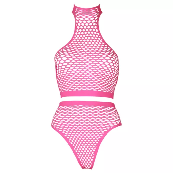 Ouch! - ensemble lingerie phosphorescent - rose