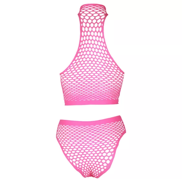 Ouch! - ensemble lingerie phosphorescent - rose