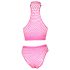 Ouch! - Ensemble lingerie phosphorescente (rose)