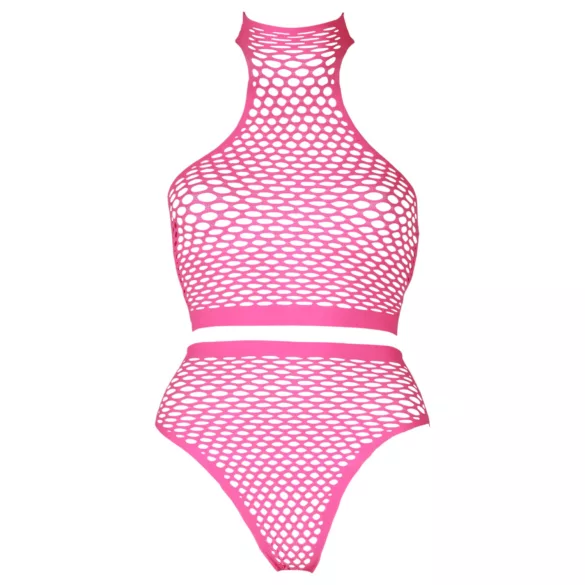 Ouch! - ensemble lingerie phosphorescent - rose