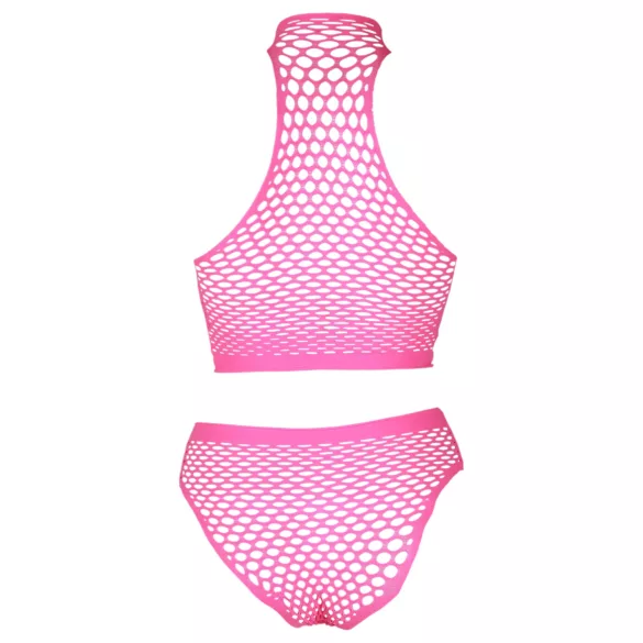 Ouch! - ensemble lingerie phosphorescent - rose
