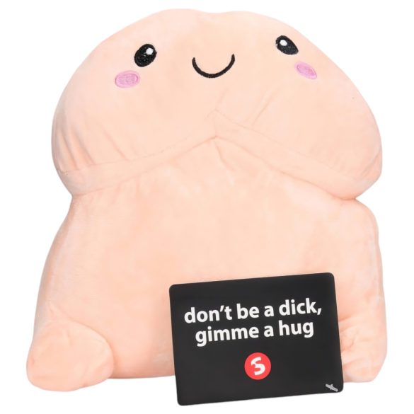 Pénis en peluche câlin XXL - 30 cm (naturel)