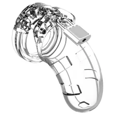   ManCage - Modèle 13 cage de chasteté pénienne (transparente) - 6,5 cm