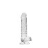 REALROCK - Dildo réaliste transparent (17 cm)