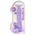 RealRock - gode réaliste transparent - silicone violet 22cm