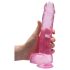 REALROCK - Dildo réaliste transparent - rose (22 cm)