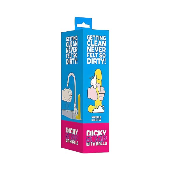 Dicky - savon pénis avec testicules - vanille - 210g