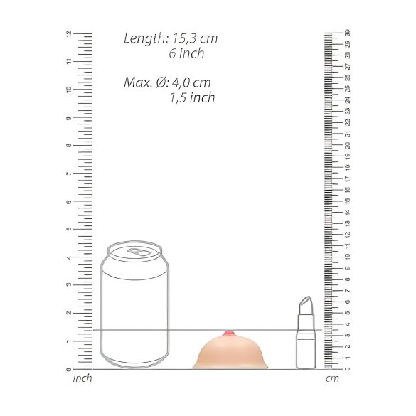 Titty - savon seins - naturel - 95g