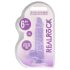 REALROCK - dildo réaliste transparent - violet (15cm)