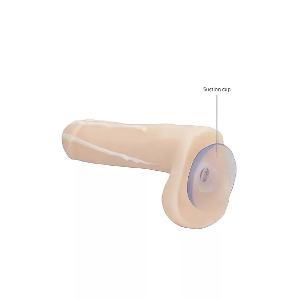 S-Line - Dicky Cum - savon en forme de pénis avec testicules - naturel (250 g)