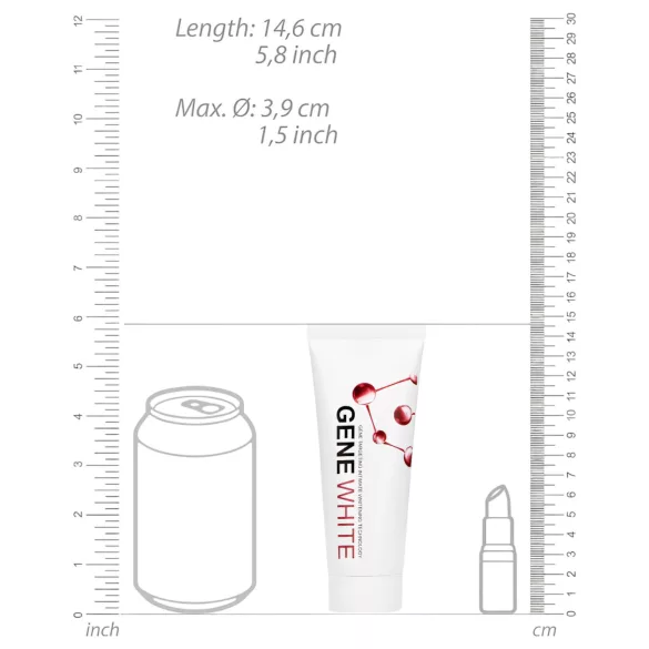 Pharmquests Gene White - crème blanchissante pour la peau (100 ml)