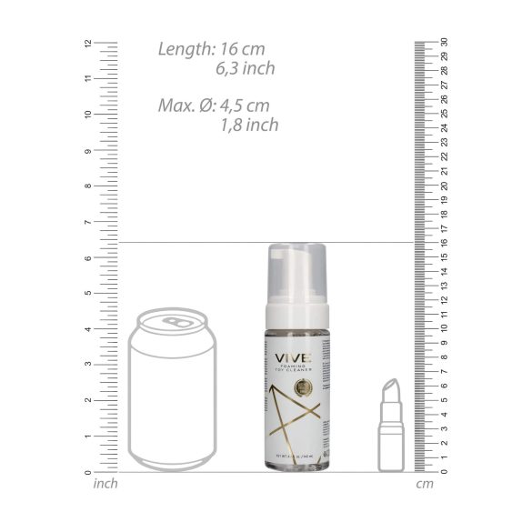 Vive - nettoyant pour sextoy - mousse hygiénique - 140ml