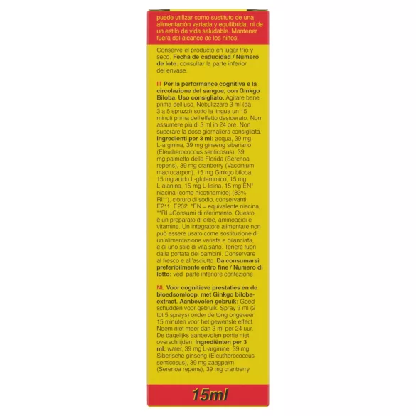 Herbal Rush - complément alimentaire stimulation - 15ml