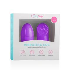   Easytoys - Œuf vibrant 7 rythmes avec télécommande (violet)