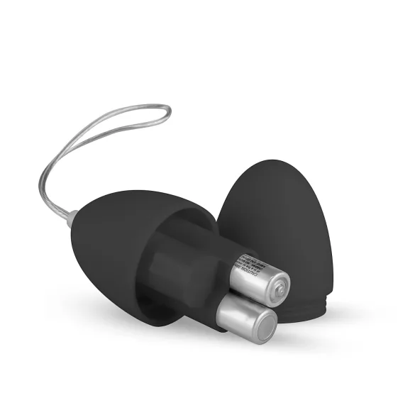 Easytoys - œuf vibrant télécommandé 7 modes - noir