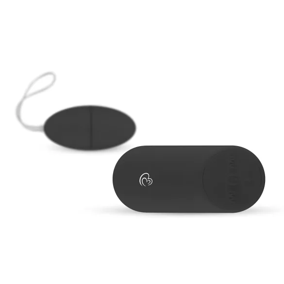 Easytoys - œuf vibrant télécommandé 7 modes - noir