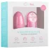 Easytoys - œuf vibrant télécommandé 7 modes - rose