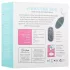 Easytoys - œuf vibrant télécommandé 7 modes - rose
