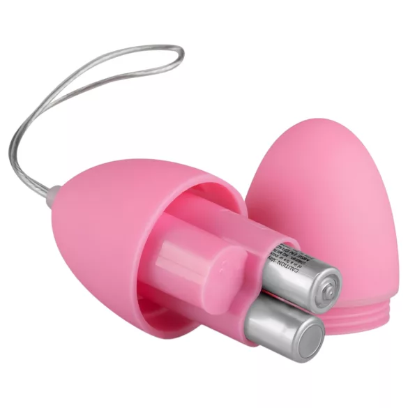 Easytoys - œuf vibrant télécommandé 7 modes - rose