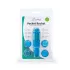 Easytoys - mini vibromasseur set - 5 accessoires - bleu