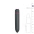 Easytoys Bullet - vibromasseur waterproof (noir)