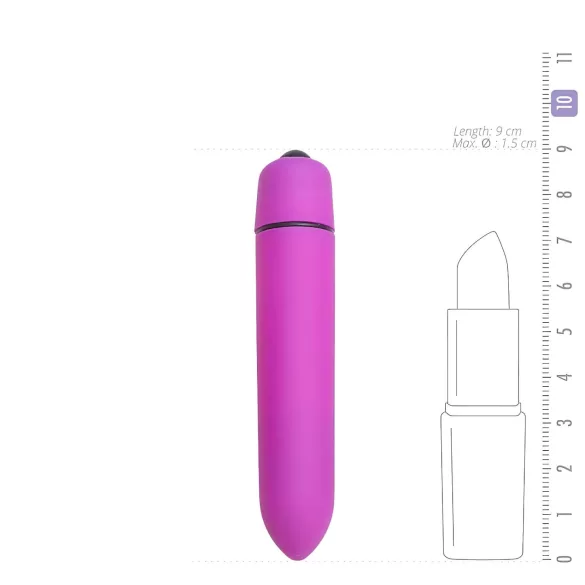 EasyToys Bullet - vibromasseur bâton (violet)