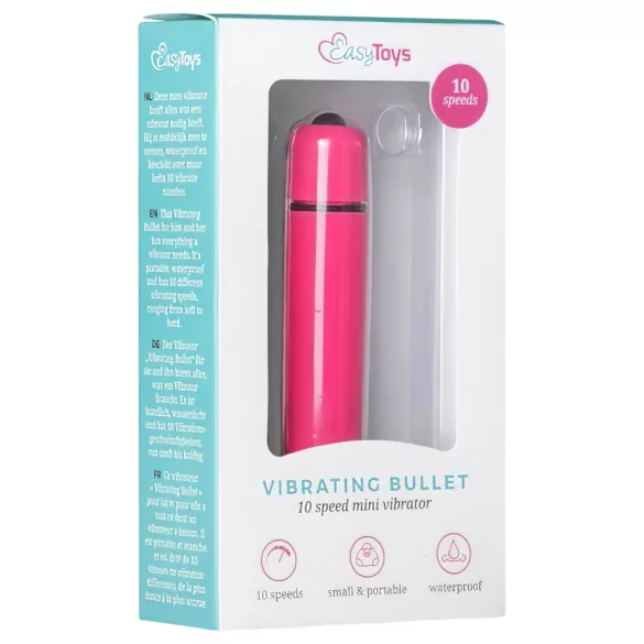 EasyToys Bullet - vibromasseur bâton (rose)