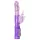 Easytoys Butterfly - vibromasseur rotatif et va-et-vient - silicone violet