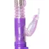 Easytoys Butterfly - vibromasseur rotatif et va-et-vient - silicone violet
