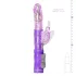 Easytoys Butterfly - vibromasseur rotatif et va-et-vient - silicone violet