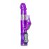 Easytoys Rabbit - Vibromasseur Perlé à Rotation et Stimulateur Clitoridien (Violet)