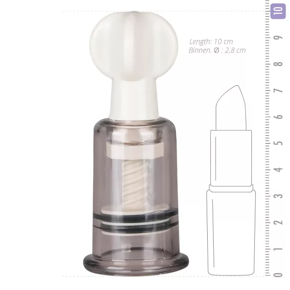 EasyToys - Pompe à succion pour tétons - petite (lot de 2)
