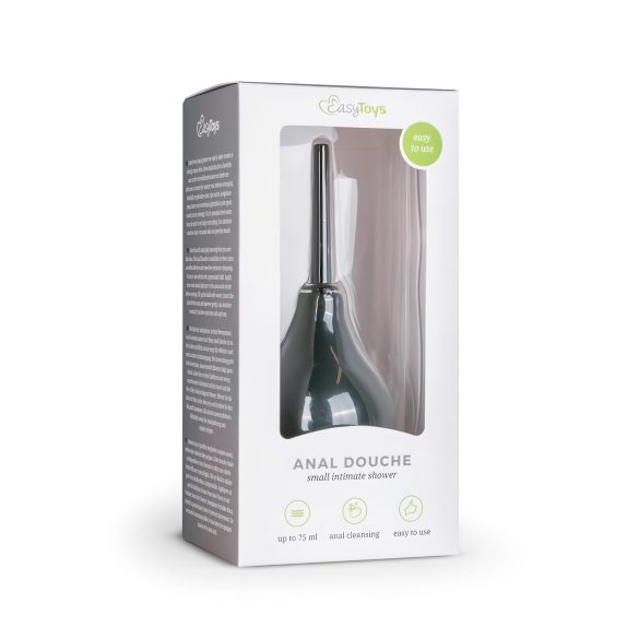 Douche anale compacte noire - Easytoys
