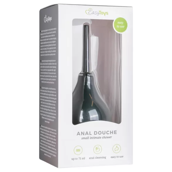 Easytoys - douche anale - petit embout - noir