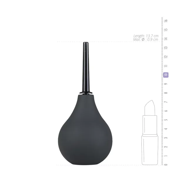 Easytoys - douche anale - petit embout - noir